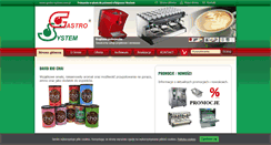 Desktop Screenshot of gastro-system.com.pl